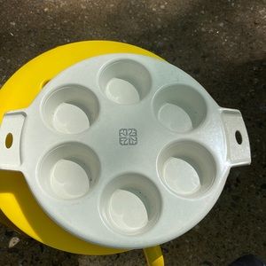 LittonWare Conventional Microwave 6 Cup Muffin Cupcake Pan VINTAGE